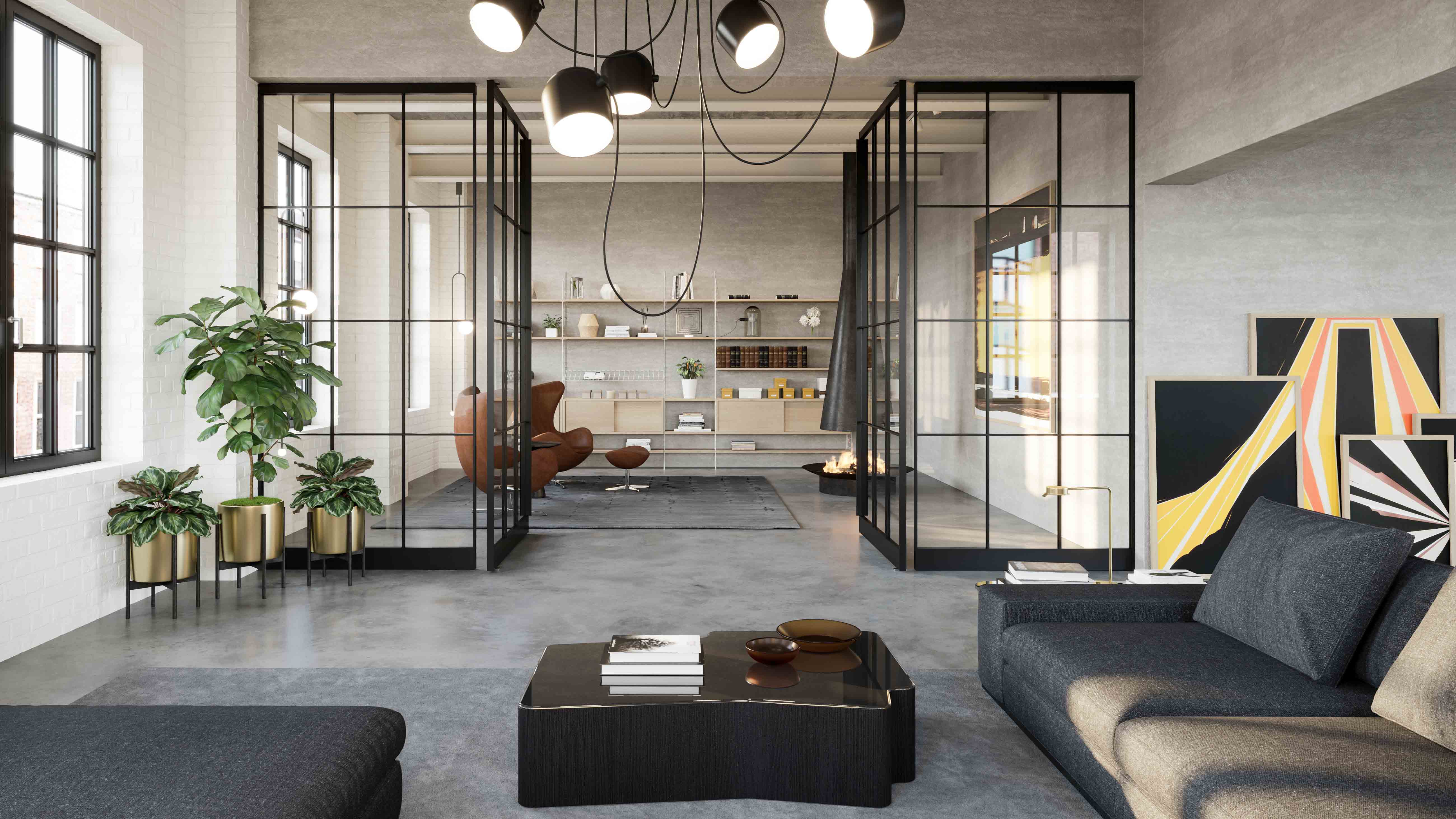 How interior pivot doors make your project flexible | FritsJurgens